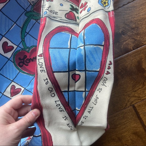 Brighton love sparkle tote canvas dog heart - Picture 6 of 9